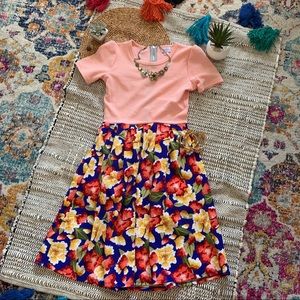 LuLaRoe Amelia Dress XS 2-4
